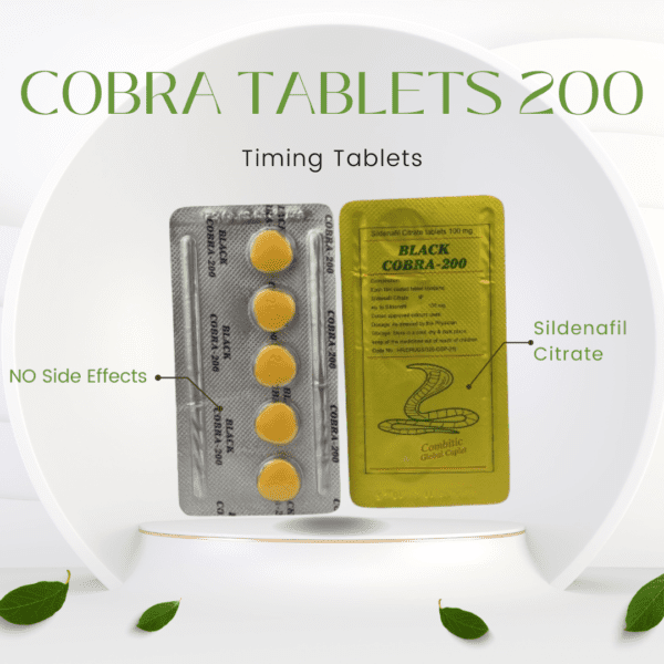 Black Cobra 200 Tablets